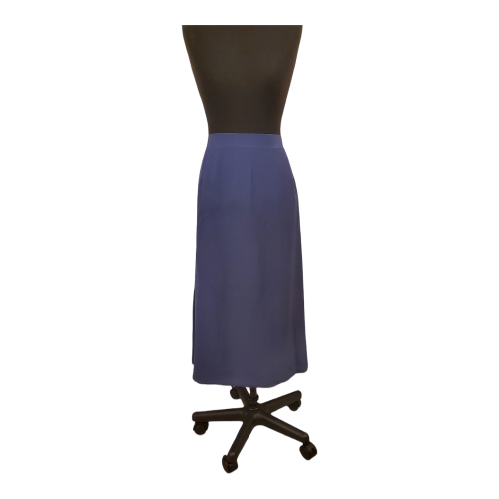 ROMANS, SILK,  BLUE SKIRT, H8,